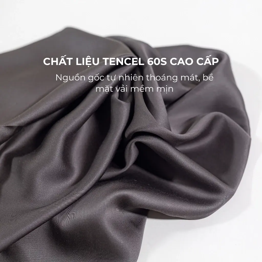 Vỏ Gối Nằm Lụa Tencel 60s Size 50×70 cm Cao Cấp Đủ Màu